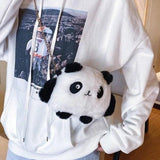 Cute Panda Crossbody Bag for Girls