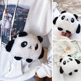 Cute Panda Crossbody Bag for Girls