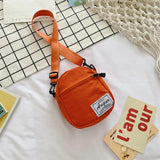 Canvas Patchwork Crossbody Shoulder Bag Travel Messenger Casual Mini Handbag