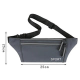 Canvas Mobile Phone Chest Bag Outdoor Waist Bag Handbag