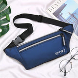 Canvas Mobile Phone Chest Bag Outdoor Waist Bag Handbag