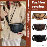 PU Pockets Belt Bag Sport Novelty Girls Waist Bags Travel Phone Anti-Theft