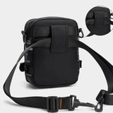 Men Outdoor Casual Letter Print Crossbody Shoulder Bag Waist Fanny Packs