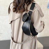 Soft Leather Waist Bag Ladies Fanny Pack High Female Shoulder Belt Bags