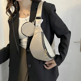 Soft Leather Waist Bag Ladies Fanny Pack High Female Shoulder Belt Bags