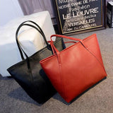 Women Solid Handbag High Capacity Messenger Totes Satchel Shoulder Bag