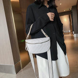 Women Small Crossbody Bag Stylish Leather Chest bag Lightweight Handbag