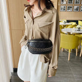 Women Small Crossbody Bag Stylish Leather Chest bag Lightweight Handbag