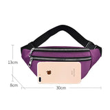 Women Waist Bag Fanny Pack Female Banana Bag Hip Bum Men Money Pouch