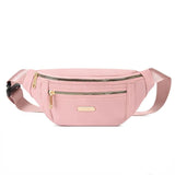 Stylish Women's Waist Bag Oxford Cloth Chest Messenger Bag