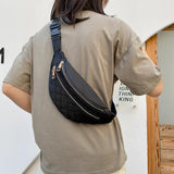 Waist Bag Women Fanny Pack Chest Shoulder Belt Bag Packs Party Crossbody