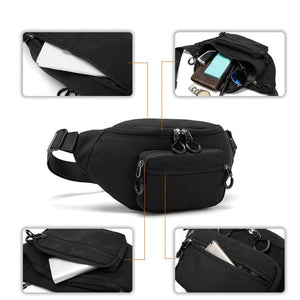 Men Messenger Bag Small Waist Bag Large Capacity Shoulder Bag