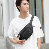 Men Messenger Bag Small Waist Bag Large Capacity Shoulder Bag