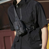 Men Messenger Bag Shoulder Bag And Versatile Adjustable Shoulder Belt Chest Bag