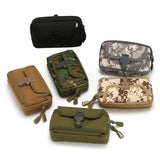 Waterproof Tactical Waist Pack Pouch Military Sport Belt