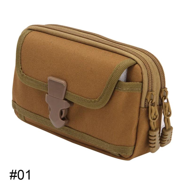Waterproof Tactical Waist Pack Pouch Military Sport Belt