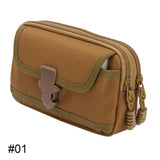 Waterproof Tactical Waist Pack Pouch Military Sport Belt