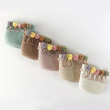 Kids Mini Shoulder Bag Straw Beach Bag Girls Rattan Bag