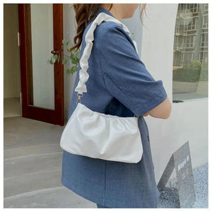High-end Pleated Bag Summer Cloud Underarm Small Bag Female Texture Shoulder