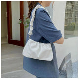 High-end Pleated Bag Summer Cloud Underarm Small Bag Female Texture Shoulder
