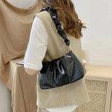 High-end Pleated Bag Summer Cloud Underarm Small Bag Female Texture Shoulder