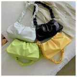 High-end Pleated Bag Summer Cloud Underarm Small Bag Female Texture Shoulder