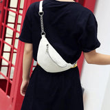 Female Belt Lady Crossbody Waist Bag Waterproof Fanny Pack