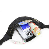 Plaid Waist Bag Waterproof Chest Handbag