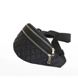 Plaid Waist Bag Waterproof Chest Handbag