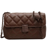 Lingge Embroidered Wire Small Handbag Women's Chain Messenger Bag