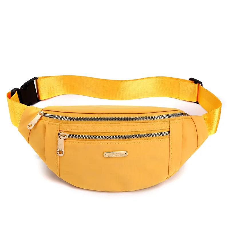 Canvas Waist Bag For Women Shoulder Crossbody Chest Bags