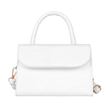 Vintage Lady Flap PU Leather Shoulder Handbag