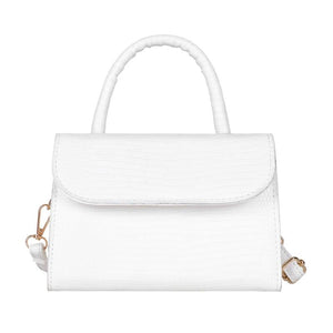 Vintage Lady Flap PU Leather Shoulder Handbag