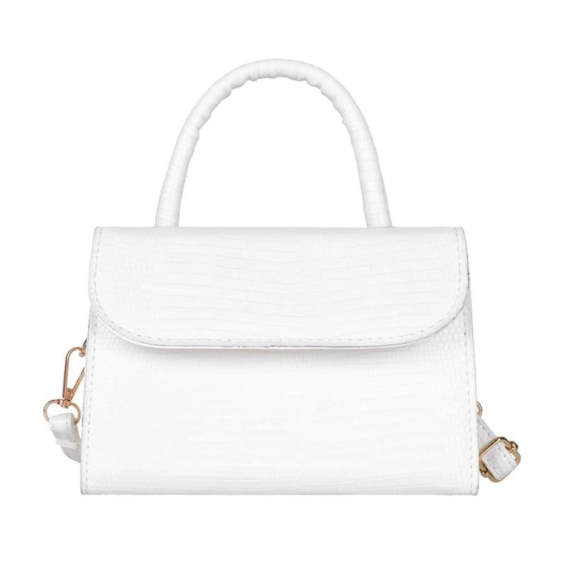 Vintage Lady Flap PU Leather Shoulder Handbag