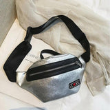 Men's PU Leather Waist Bag Fanny Pack Belt Bag Waist Pouch