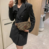 Women Crossbody Saddle Bag Chest Handbag Fanny Pack Casual Phone Purse