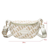 Women Crossbody Saddle Bag Chest Handbag Fanny Pack Casual Phone Purse
