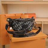 Women Crossbody Saddle Bag Chest Handbag Fanny Pack Casual Phone Purse