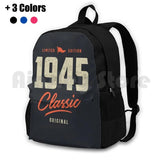 1945 Classic Birthday Gift Outdoor Hiking Backpack Waterproof Camping Travel