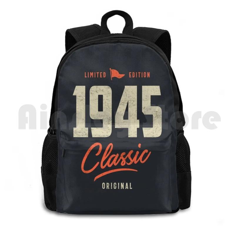 1945 Classic Birthday Gift Outdoor Hiking Backpack Waterproof Camping Travel