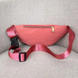 Womens Sports Mobile Phone Chest Crossbody Sling Waterproof Nylon Bag