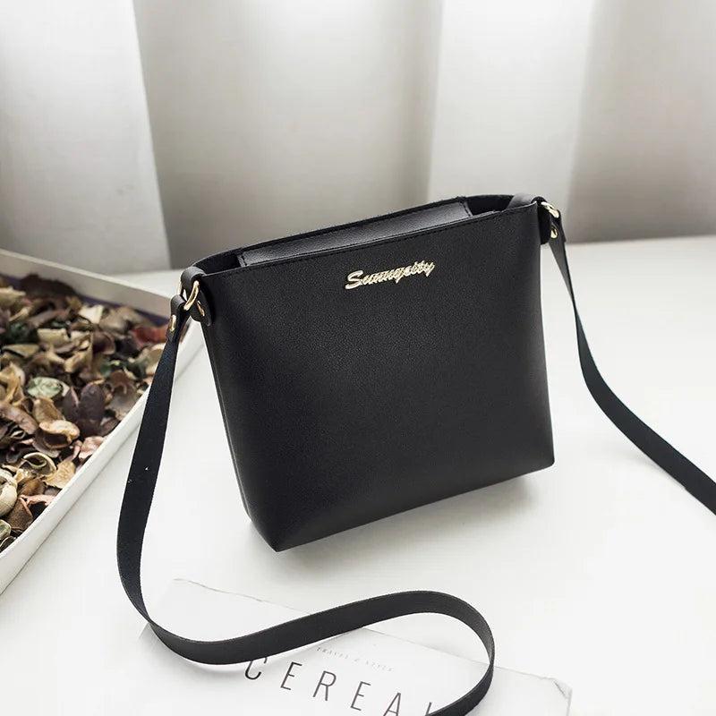 Small Square Bag For Girls Pink Bolsa One Shoulder Messenger Bag