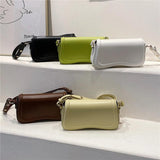 PU Leather Underarm Bag Purse Flap Handbag Women Shoulder Crossbody Bags