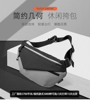Waterproof Men's Mobile Phone Messenger Waist Bag