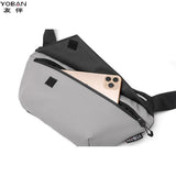 Waterproof Men's Mobile Phone Messenger Waist Bag