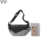 Waterproof Men's Mobile Phone Messenger Waist Bag