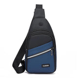 Men's One Shoulder Bag Business Waterproof Chest Bag