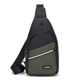 Men's One Shoulder Bag Business Waterproof Chest Bag