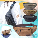 Waterproof Canvas Chest Bag for Men and Women