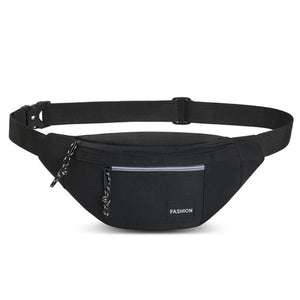 Men Chest Bag Waist Fanny Pack Belt Pouch Travel Hip Bum Shoulder Bags Purse